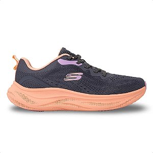Tênis Skechers Skech Cloud Carvao/Multi Feminino