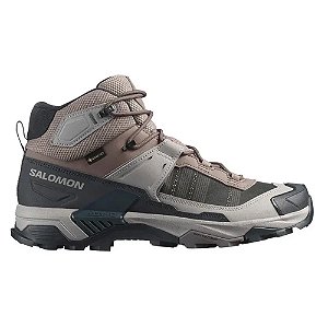 Bota Salomon X Ultra 5 Mid Iron/Dknavy Masculino