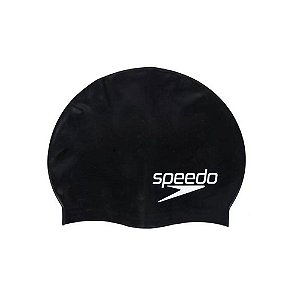 Touca Speedo Silicone Junior Preto