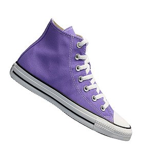 all star lilás cano alto