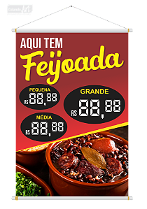 Banner Feijoada Com Preço