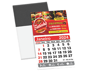 200 Calendário de Geladeira