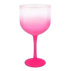TAÇA GIN ROSA DEGRADÊ 580ML 10 unidades