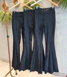 Calça Prada Flare com Ziper
