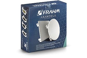 Caixa de Som Arandela Frahm Quadrada 6CX5Q Aluminio 4ohms