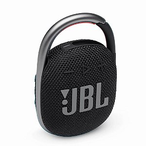 Caixa de Som Bluetooth JBL Clip 4 A Prova D'Água 10h de Bateria Preto