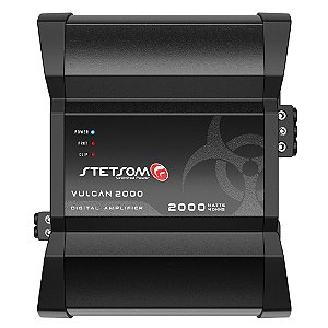 Módulo Amplificador Stetsom Vulcan 2000 1 Canal 2000W RMS 4 Ohms