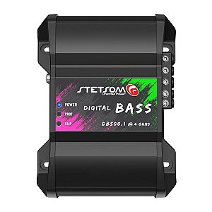 Amplificador Stetsom Digital Bass Db500 4 Ohms 1c 500w Rms
