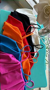 CROPPED ALFAIATARIA BABADO