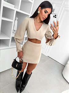 CONJUNTO VEGAS EM ALFAIATARIA