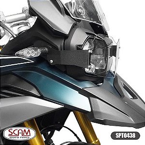 Protetor Farol Policarbonato Bmw F750gs 2018+ Scam Spto438