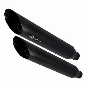 Ponteira sportster 1200 3" corte lateral t-black customer