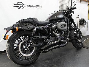 Escapamento sportster 1200 2014 K10 2" 1/2 preto customer