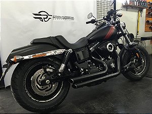 Escapamento dyna superglide 2017 K10 2" 1/4 preto customer