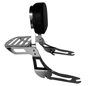 Sissy bar custom boulevard M800 2006 até 2011 cromado cobra