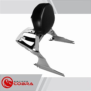 Sissy bar softail breakout de 2015 até 2020 cromado cobra