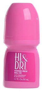 Hi&Dri Powder Fresh Roll-On - Desodorante Feminino - 50ml - Petry  Perfumaria - Perfumes Importados e Hora Íntima.