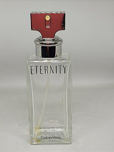 Frasco de Perfume Vazio Importado Eternity Calvin Klein 100ml