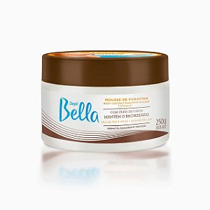 Mousse de Parafina Depill Bella c/ Oleo de Coco 250g.