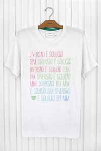 T-shirt Silk Diversão e Solução