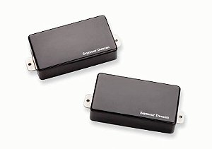 Captadores Seymour Duncan (Par) AHB-1s Blackouts Set, Cromo Preto