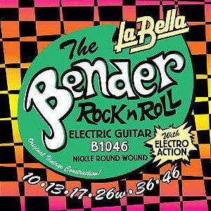 Encordoamento La Bella Guitarra Bender 10-46