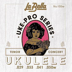 Encordoamento La Bella Ukulele Uke-Pro Concert/Tenor 29-30w