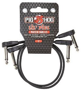 Cabo Pig Hog Lil Pigs para Pedais 30cm, Pacote com 2