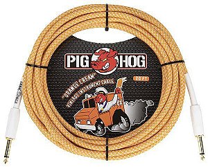 Cabo Pig Hog Orange Crème para Instrumento 6 metros