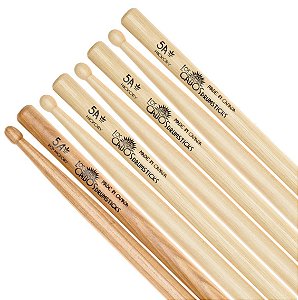 EM BREVE: Baquetas Los Cabos 5A Hickory, Pacote com 4 pares