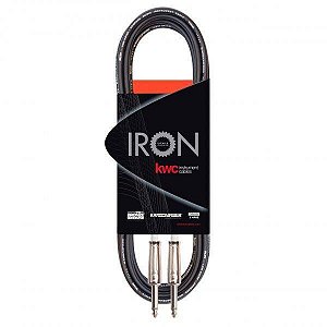 Cabo KWC Iron Standard Instrumento P10 Reto 3 mts