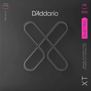 Encordoamento D'Addario XT XTB45100 Baixo 4 Cordas 45-100