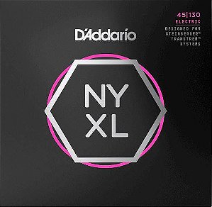 Encordoamento D'Addario NYXLS45130 Double Ball Baixo 5 Cordas 45-130