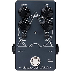 Pedal Darkglass Alpha.Omicron Preamp e Distorção Para Baixo