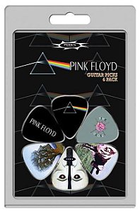 Palhetas Perri's Pink Floyd-Várias Imagens (Pacote Com 6 unidades)