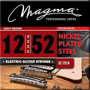 Encordoamento Magma GE170N Guitarra 12-52 Aço Níquel, HM