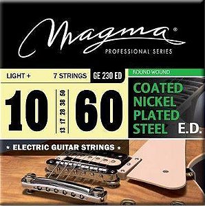 Encordoamento Magma ED Revestida Guitarra 7 Cordas 10-60