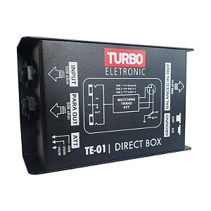 Direct Box Turbo Passivo TE-01