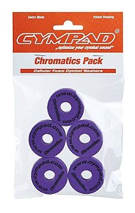 Kit Cympad Chromatics O 40/15mm Roxo - 5 unidades