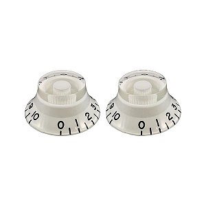 Knob Bell Estilo Vintage Branco (Duas Unidades)