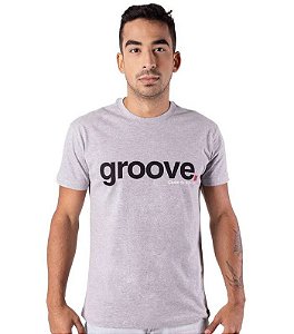 Camiseta Groove Cinza Mescla - GG