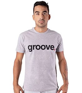 Camiseta Groove Cinza Mescla - M