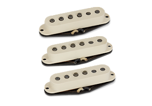 Captador Seymour Duncan (Set) Custom Shop Bonamassa Cradle Rock 63 Strat Aged