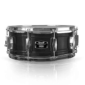 Caixa Torelli de Aluminio Preto 14"x5,5" + Brindes