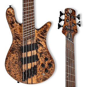 Baixo Spector NS Dimension 5 Cordas - Super Faded Black Gloss