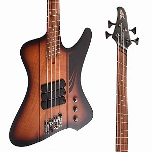 Contrabaixo Dingwall D-Roc Standard 4-Cordas - Matte Vintage Burst