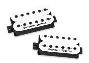Captador Seymour Duncan (Par) Gtr Blackened Black Winter Humbucker Set Branco