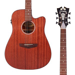 Violão D'Angelico Premier Bowery LS - Mahogany, Eletroacústico, Acetinado