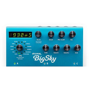 EM BREVE: Pedal Strymon BigSky Multidimensional Reverb