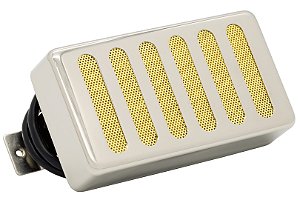 Captador Seymour Duncan SH-4 JB Model Raw Nickel Rad Gold Mesh - Ponte